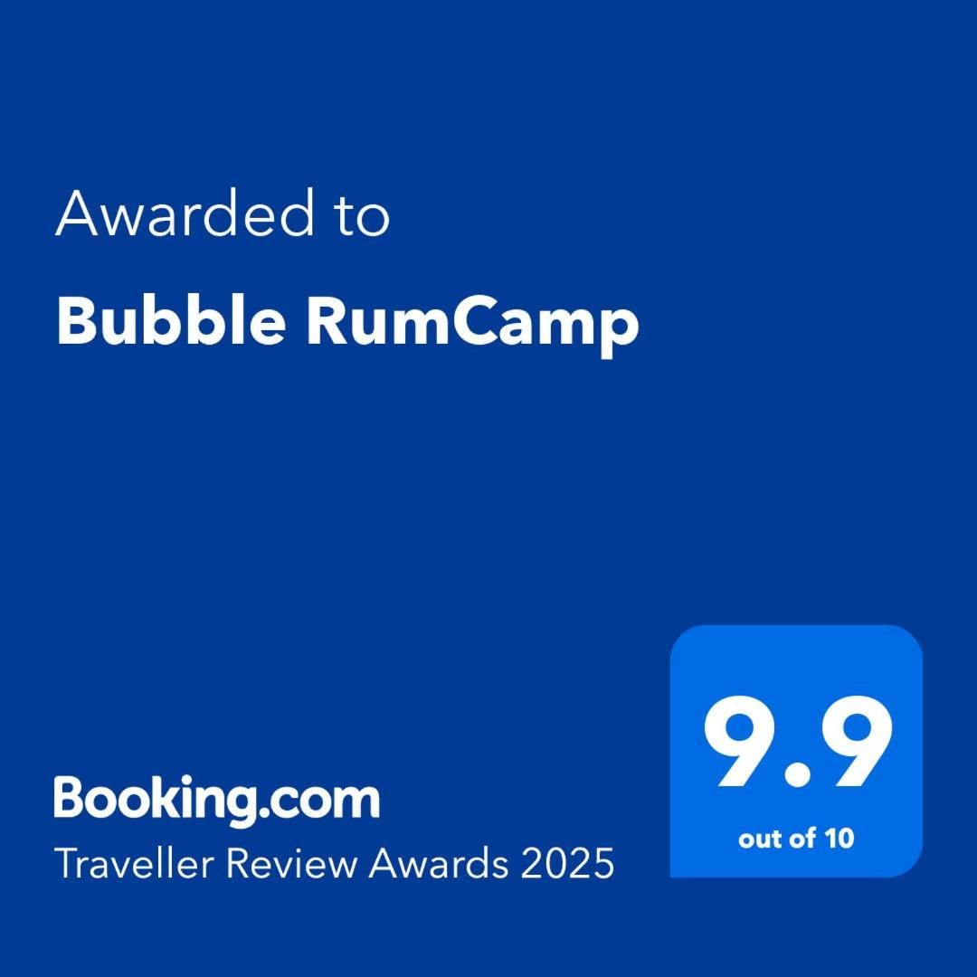Bubble Rumcamp Wadi Rum Exterior foto